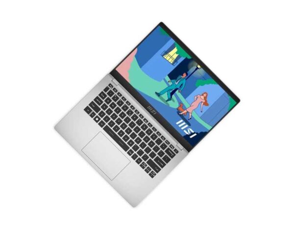 Top View - C7M-057SG MSI Modern 14 C7M-057SG Gaming Laptop - Ryzen 7-7730U - 14 Inch FHD IPS