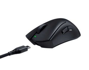 Side View - RZ01-04630100-R3A1 Razer DeathAdder V3 Pro RZ01-04630200-R3A1 - Ergonomic Wireless Gaming Mouse