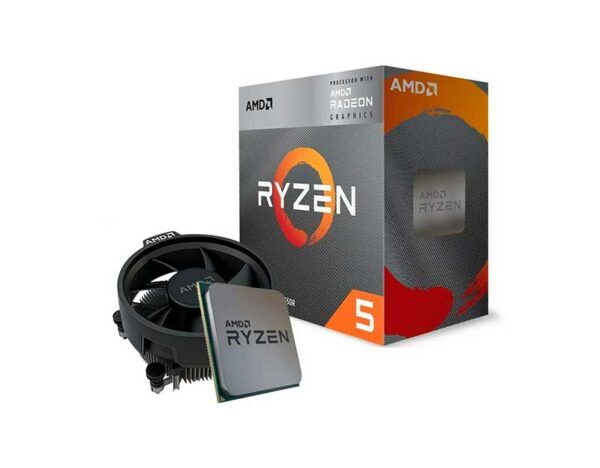 AMD Ryzen 5 4600G 100-100000147BOX CPU with Wraith Stealth Cooler - Desktop Processor