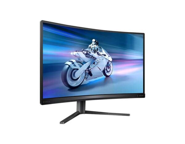 Right Corner View - 27M2C5500W - PHILIPS Evnia 27M2C5500W - 27 Inch QHD VA Curved Gaming Monitor