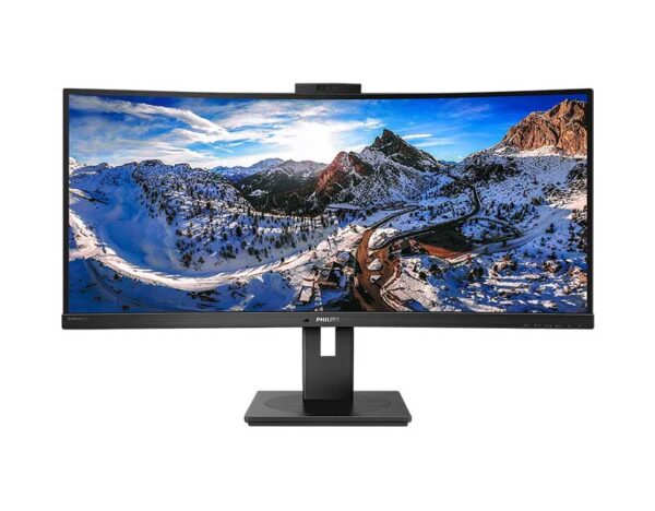 Front View - 346P1CRH PHILIPS 346P1CRH - 34 Inch UltraWide WQHD Curved VA LCD Monitor