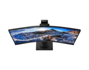 Top View - 346P1CRH PHILIPS 346P1CRH - 34 Inch UltraWide WQHD Curved VA LCD Monitor