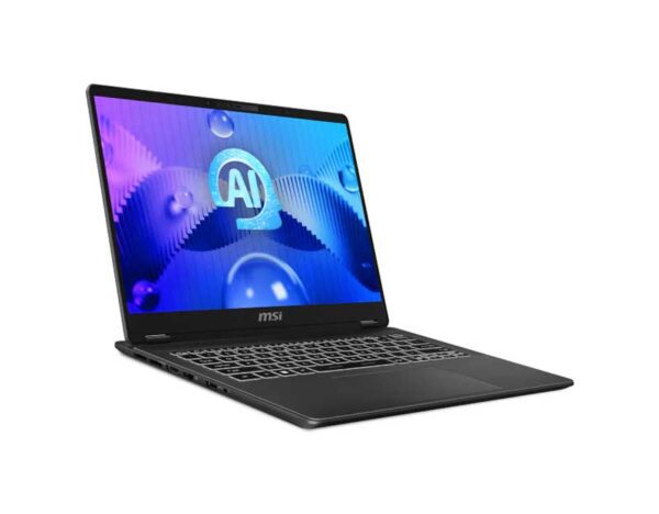 Front Side View - C1UDXG-040SG MSI Prestige 14 AI Studio C1UDXG-040SG Everyday Performance Laptop - i5 Core Ultra 125H - GeForce RTX 3050 - 14 Inch 2.8K