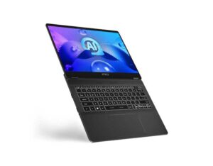 Floating View - C1UDXG-040SG MSI Prestige 14 AI Studio C1UDXG-040SG Everyday Performance Laptop - i5 Core Ultra 125H - GeForce RTX 3050 - 14 Inch 2.8K
