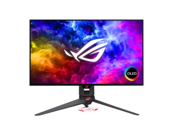 ASUS ROG Swift OLED PG27AQDM - Gaming Monitor - Front View