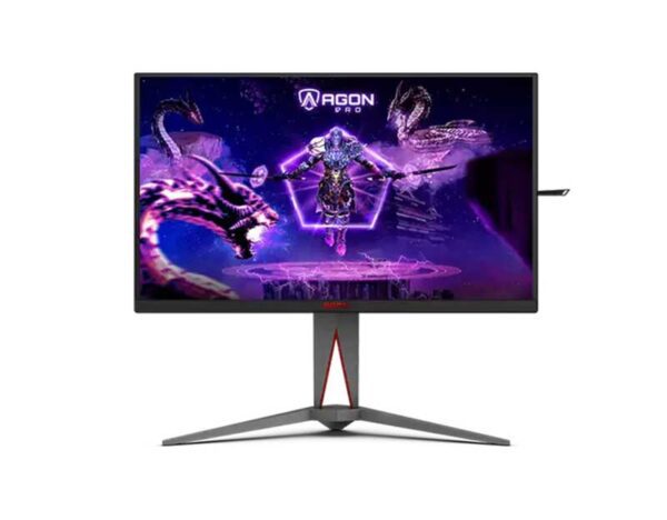 Front View - AG275UXM AOC AGON AG275UXM 27 Inch FAST IPS UHD QD-Mini LED 1152 Zone 165Hz 1ms HDR1000 Adaptive Sync Gaming Monitor