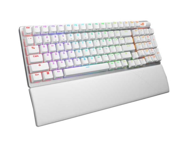 90MP037A-BKUA10 - ASUS ROG Strix Scope II 96 NX Snow 90MP037A-BKUA00 Wireless Gaming Keyboard - White