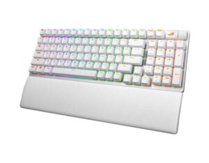90MP037A-BKUA10 - ASUS ROG Strix Scope II 96 NX Snow 90MP037A-BKUA00 Wireless Gaming Keyboard - White