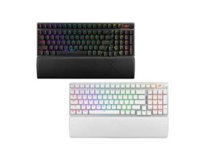 90MP037A-BKUA10 - ASUS ROG Strix Scope II 96 NX Snow 90MP037A-BKUA00 Wireless Gaming Keyboard - White