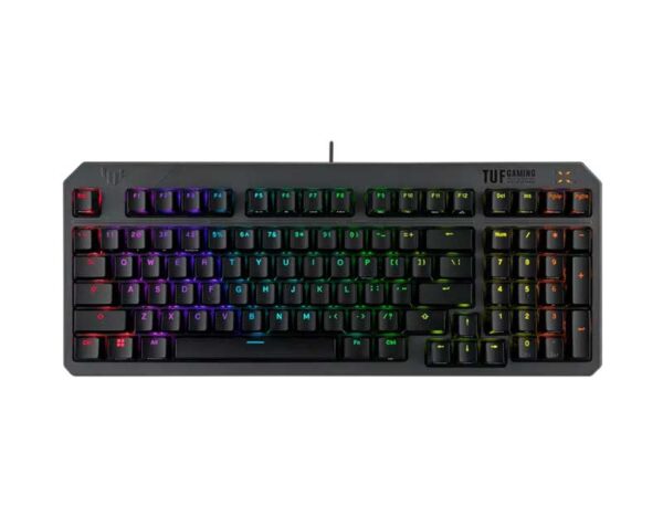 90MP0390-BKUA01 - ASUS TUF GAMING K3 Gen II Optical-Mechanical RGB Wired Gaming Keyboard - Red Switches