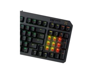 90MP0390-BKUA01 - ASUS TUF GAMING K3 Gen II Optical-Mechanical RGB Wired Gaming Keyboard - Red Switches