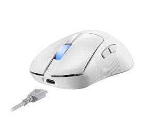 90MP03N0-BMUA10 - ASUS ROG Keris II ACE Wireless Ergonomic Gaming Mouse - White