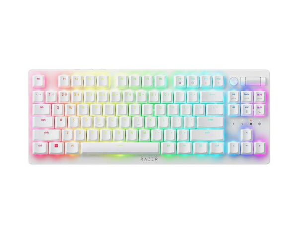 RZ03-04373500-R3M1 - Razer DeathStalker V2 Pro Tenkeyless - Wireless Low Profile Optical Gaming Keyboard (Linear Red Switch) US Layout FRML - White Edition