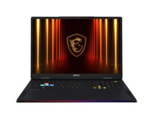 Raider 18 HX AI A2XWJG-030SG - MSI Raider 18 HX AI A2XWJG-030SG Gaming Laptop - Intel U9-285HX - GeForce RTX 5090 - 18 Inch UHD+