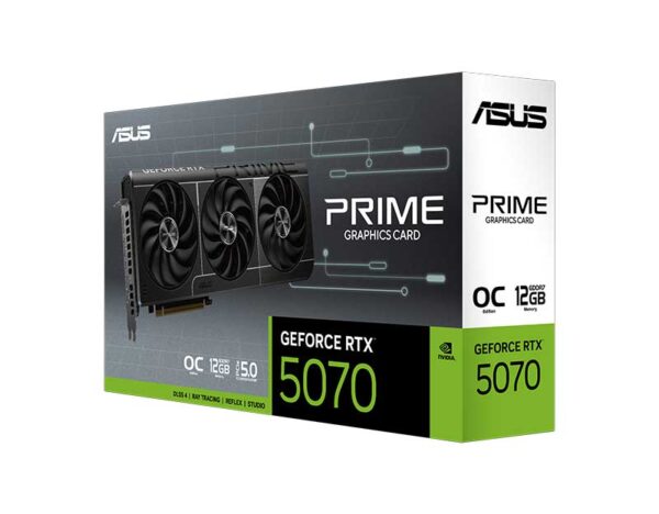 90YV0M10-M0NA00 - ASUS PRIME GPU GeForce RTX5070 12GB GDDR7 OC Edition