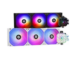 Thermalright Aqua Elite v3 ARGB 360 Liquid Cooler - Black-White (TR-Aqua Elite 360 Black Argb V3 - TR-Aqua Elite 360 White Argb V3 )