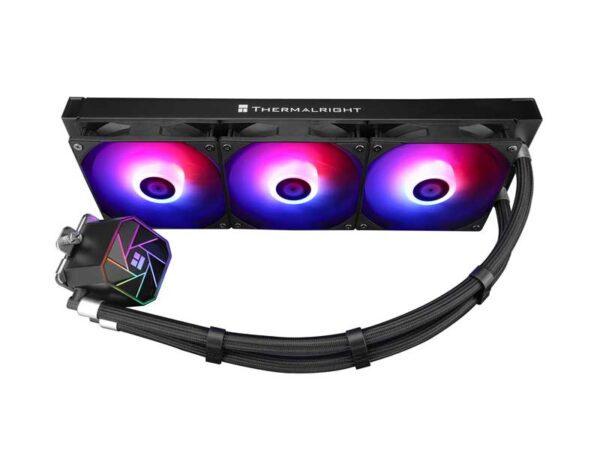 Thermalright Aqua Elite v3 ARGB 360 Liquid Cooler - Black-White (TR-Aqua Elite 360 Black Argb V3 - TR-Aqua Elite 360 White Argb V3 )
