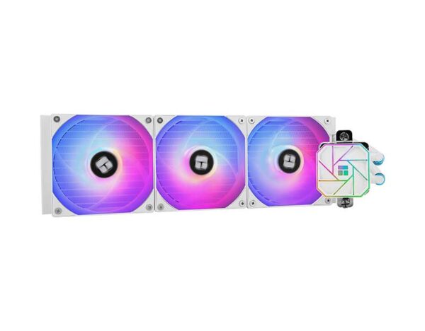 Thermalright Aqua Elite v3 ARGB 360 Liquid Cooler - Black-White (TR-Aqua Elite 360 Black Argb V3 - TR-Aqua Elite 360 White Argb V3 )