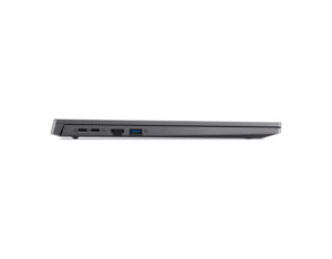 Left side view of the Aspire Go 15-inch laptop showing available connectivity ports.