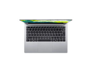 Top view of the Aspire Lite 14-inch laptop showing the lid design and compact footprint.
