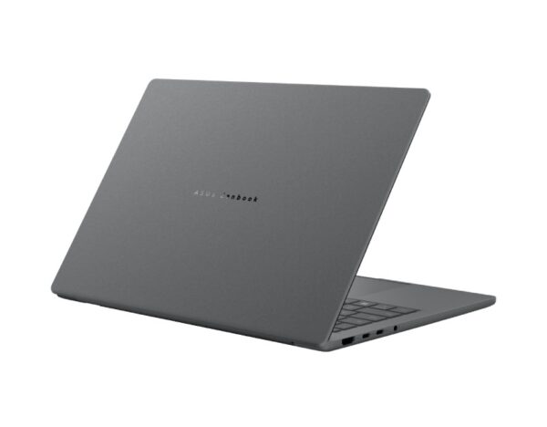 asus zenbook a14 ux3407qa-qd232w 32g 1tb rear view
