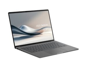 asus zenbook a14 ux3407qa-qd232w 32g 1tb front view