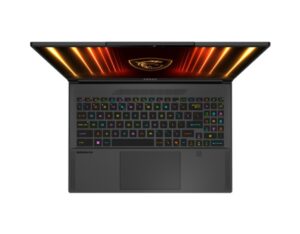 MSI Stealth 16 AI Gaming Laptop Keyboard Top View