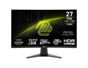 MSI MAG 276CXF gaming monitor with Anti-Flicker and Less Blue Light