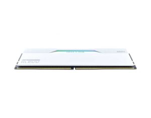 KD5AGUA80-60B280J - KLEVV CRAS V 6000 CL28 RGB DDR5 32GB (2x16GB) RAM - Brilliant White