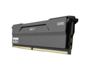 KD5AGUA80-64B300H - KLEVV BOLT V DDR5 6400 CL28 32GB (2x16GB) RAM - Charcoal Grey