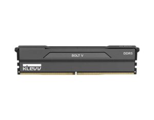KD5AGUA80-64B300H - KLEVV BOLT V DDR5 6400 CL28 32GB (2x16GB) RAM - Charcoal Grey