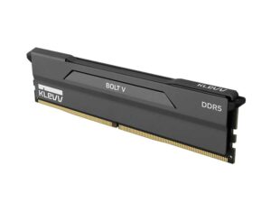KD5AGUA80-64B300H - KLEVV BOLT V DDR5 6400 CL28 32GB (2x16GB) RAM - Charcoal Grey