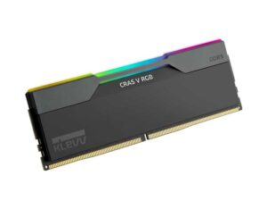 KD5AGUA80-72B340G - KLEVV CRAS V 7200 CL34 RGB DDR5 32GB RAM (2x16GB) - Obsidian Black