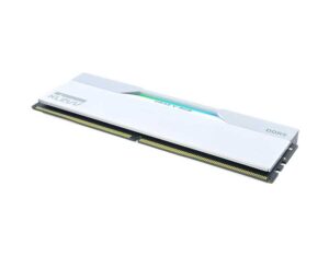 KD5BGUA80-60A300J - KLEVV CRAS V 6000 CL30 RGB DDR5 64GB (2x32GB) RAM - Brilliant White