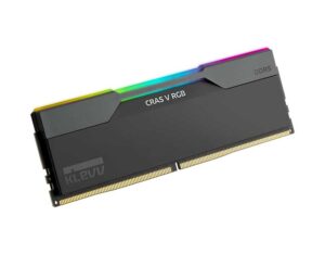 KD5KGUD80-60A300G - KLEVV CRAS V 6000 CL30 RGB DDR5 48GB (2x24GB) RAM - Obsidian Black