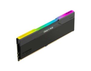 KD5KGUD80-60A300G - KLEVV CRAS V 6000 CL30 RGB DDR5 48GB (2x24GB) RAM - Obsidian Black