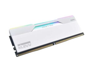 KD5KGUD80-64A320J - KLEVV CRAS V 6400 CL32 RGB DDR5 48GB (2x24GB) RAM - Brilliant White