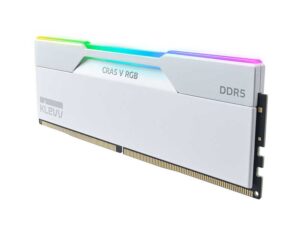 KD5KGUD80-72B340J - KLEVV CRAS V 7200 CL34 RGB DDR5 (2x24GB) - White