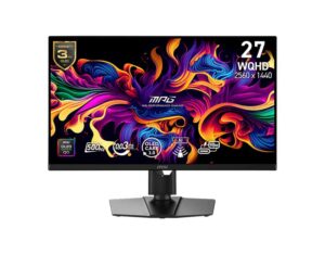 MO 1150 - MSI MPG 271QR QD-OLED X50 26.5 Inch 4K WQHD 500Hz Gaming Monitor