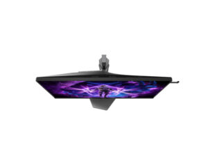 AOC AG276FK 27 Inch FHD Fast IPS 520Hz 0.3ms gaming monitor top view showing slim panel profile.