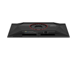 AOC Q27G4KD 27 Inch QHD QD-OLED 500Hz gaming monitor, bottom ports view.