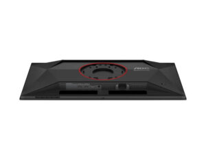 AOC Q27G4SD 27 Inch QHD QD-OLED 360Hz gaming monitor, bottom ports view.
