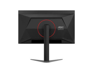 AOC Q27G4SD 27 Inch QHD QD-OLED 360Hz gaming monitor, rear view.