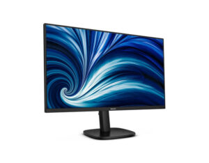 Philips 27B2N3500J 27-inch Quad HD IPS 120Hz monitor front right angle view with slim bezels and stand.