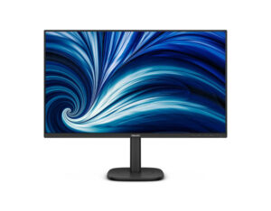 Philips 27B2U3601 27 Inch Quad HD IPS 120Hz USB-C business monitor front view with wide screen and stand.