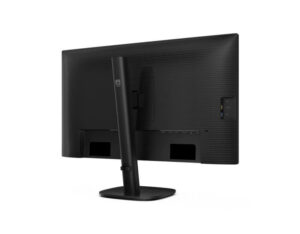 Philips 27B2U3601 27 Inch Quad HD IPS 120Hz USB-C business monitor rear right angle view with sturdy stand.