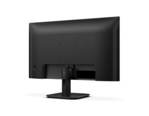 Philips 27E1N2500A 27-inch Quad HD IPS 120Hz monitor rear left angle view with sturdy stand base.