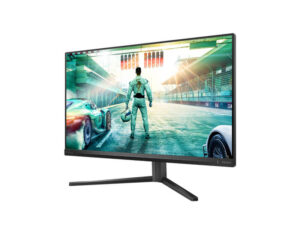 Philips Evnia 27M2N3500PA 27 Inch Quad HD Fast IPS 260Hz gaming monitor front right angle view with slim bezel.