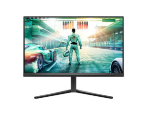 Philips Evnia 27M2N3500PA 27 Inch Quad HD Fast IPS 260Hz gaming monitor front view with V-stand base.