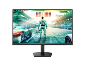 Philips Evnia 27M2N3500UK 27 Inch Quad HD Fast IPS 300Hz gaming monitor front view with thin bezels and stand.